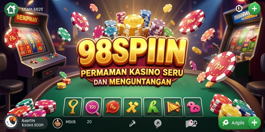 Gameplay kasino 98SPIN yang seru dan menarik.