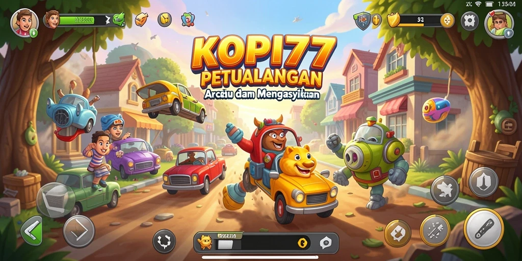 Tampilan gameplay KOPI77 yang menarik dan penuh tantangan.