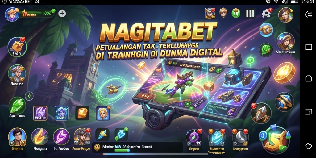 Screenshot gameplay NAGITABET menunjukkan petualangan menegangkan dan eksplorasi yang mendalam.