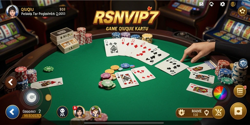 Tampilan gameplay QiuQiu yang seru dan menegangkan di RSNVIP7.