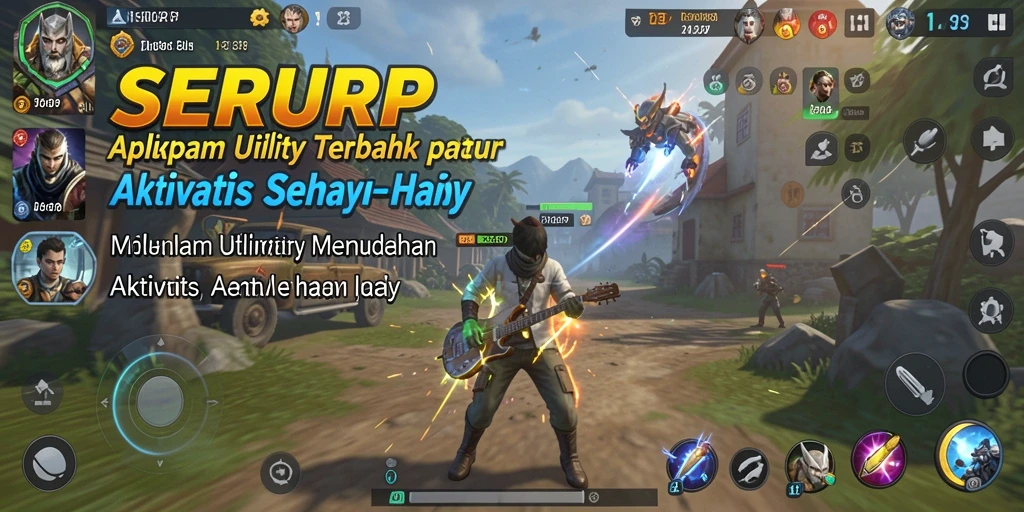 Tampilan antarmuka SERURP yang modern dan fungsional.