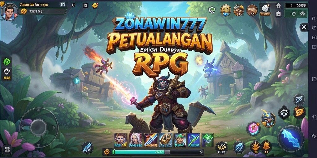 Screenshot gameplay RPG ZONAWIN777 yang menarik dan penuh aksi.